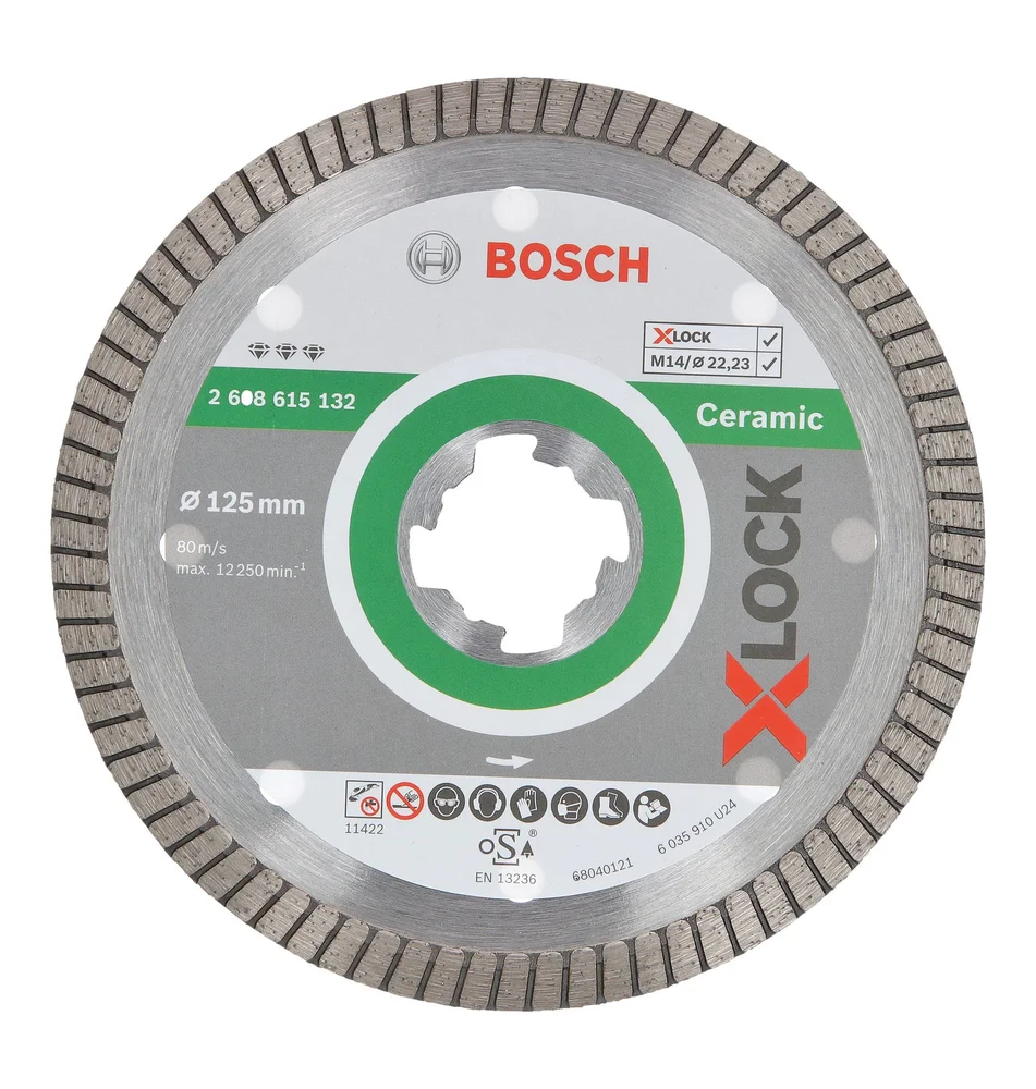 BOSCH DIAMANTSKIVE X-LOCK BEST CERAM v:8959324 BOSCH DIAMANTSKIVE X-LOCK BEST CERAM v:8959324