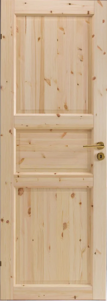 Tradition 03 innerdør 90x210 cm ubehandlet furu v:7875059
