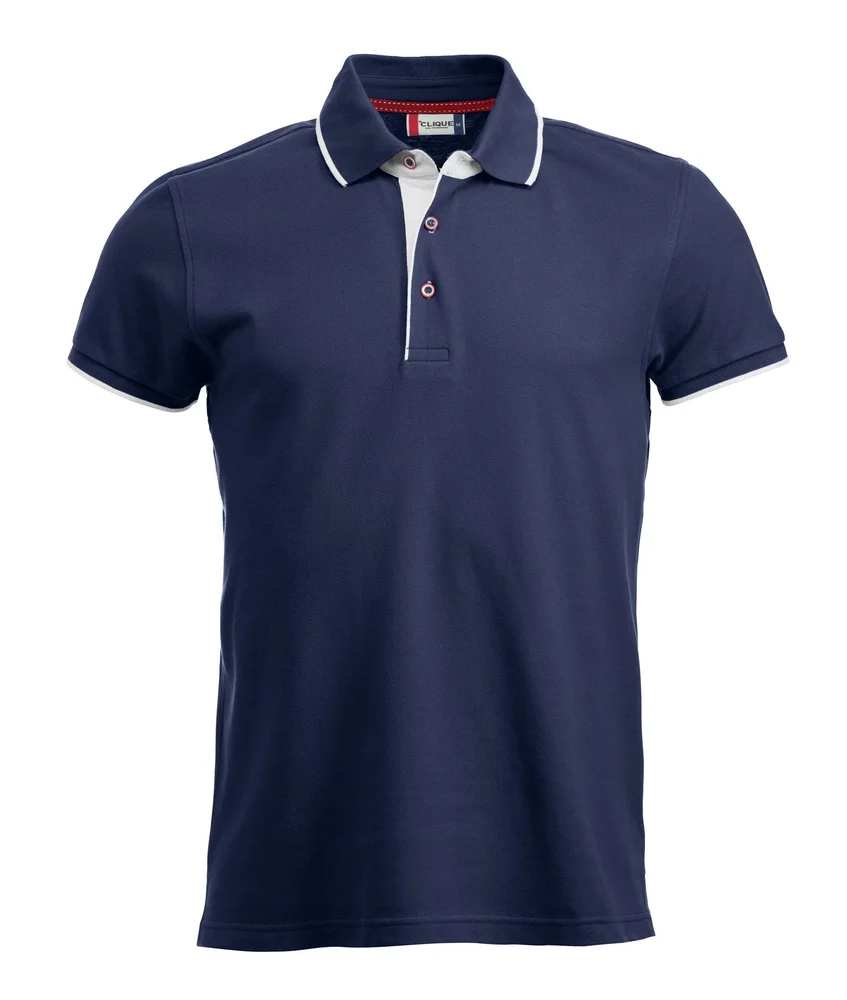 CLIQUE SEATTLE PIQUE DARK NAVY/WHITE HERRE v:2467884