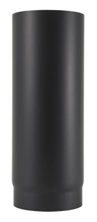 Røykrør rett Ø125/330 mm matt sort | 1,1 mm stål v:2040910