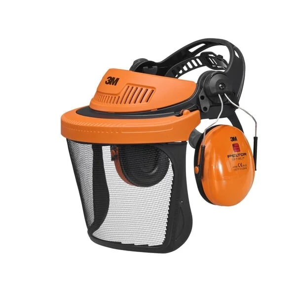 3M Visirpaket för skogsbruk, orange, G500V5CH510-OR v:4804354 3M Visirpaket för skogsbruk, orange, G500V5CH510-OR v:4804354