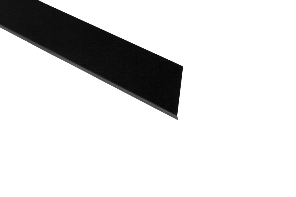Dørbeslag stål rett 280 x 1230 mm sort v:3351770