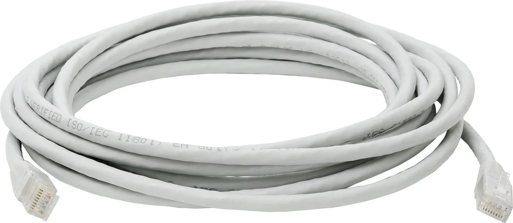 Nettverkskabel 2m cat6 uskjermet grå v:8143461 Nettverkskabel 2m cat6 uskjermet grå v:8143461