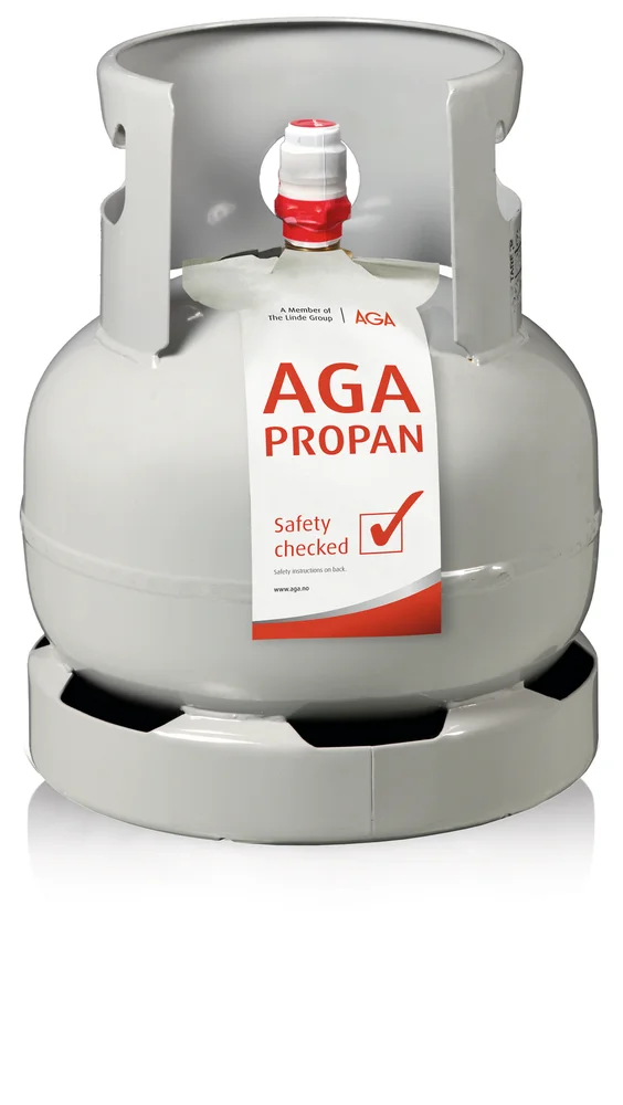 AGA PROPAN STÅL 5 KG HUSH FLASKE v:5825945
