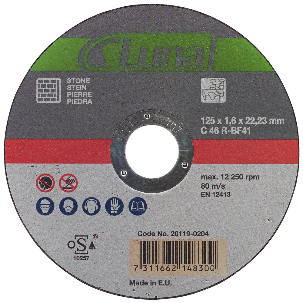 KAPPESKIVE 180X1,6X22 STEN v:3087591