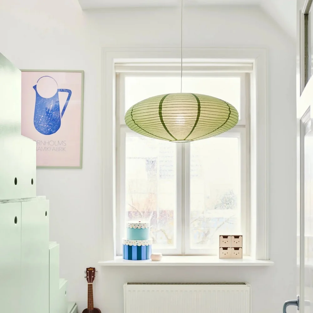 NORDLUX VILLO 60 RISPAPIR LAMPESKJERM GRØNN v:3810235 NORDLUX VILLO 60 RISPAPIR LAMPESKJERM GRØNN v:3810235
