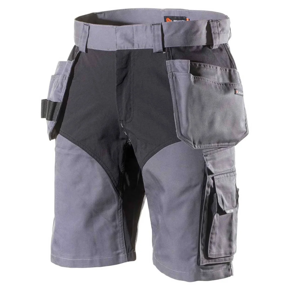 L.Brador Arbeidsshorts,1844pb, Grå v:9936602