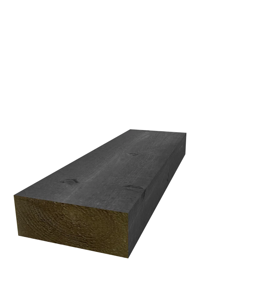 Jernbanesville Royalimpregnert setersvart RS.25 7,5x20x175 cm furu v:8228418