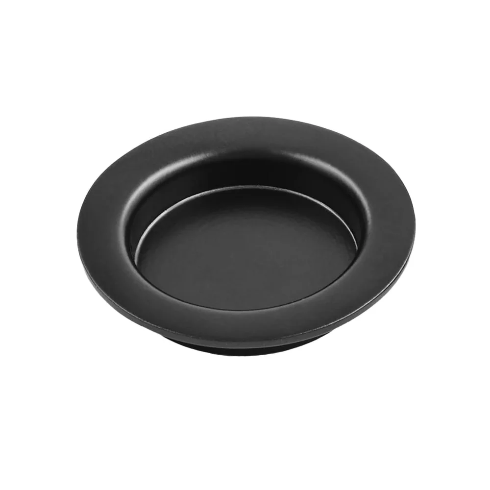 Habo Skyvedørshåndtak 292, Svart, Ø40 mm, 2 stk v:3291902