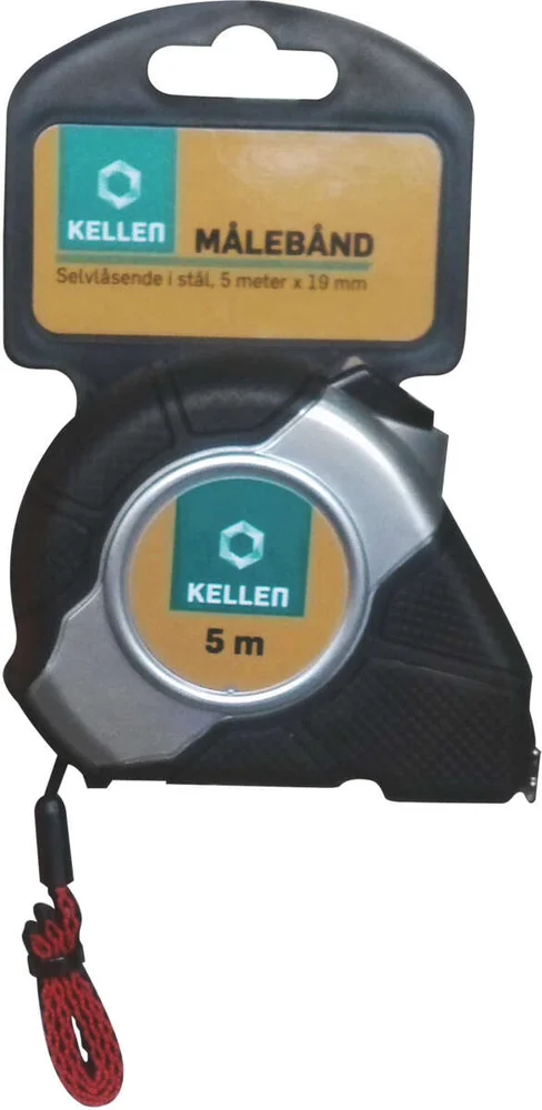 Kellen målebånd 5 m v:2215323 Kellen målebånd 5 m v:2215323