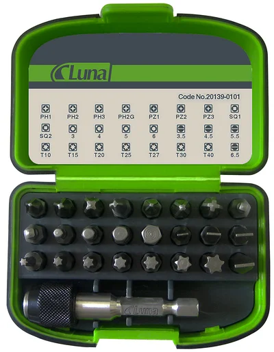 Bitssett B 25 deler (50) – Luna v:8592151