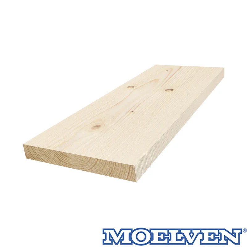 Kledning rektangulær ubehandlet 19×148 mm gran klasse 2 v:5869209 Kledning rektangulær ubehandlet 19×148 mm gran klasse 2 v:5869209