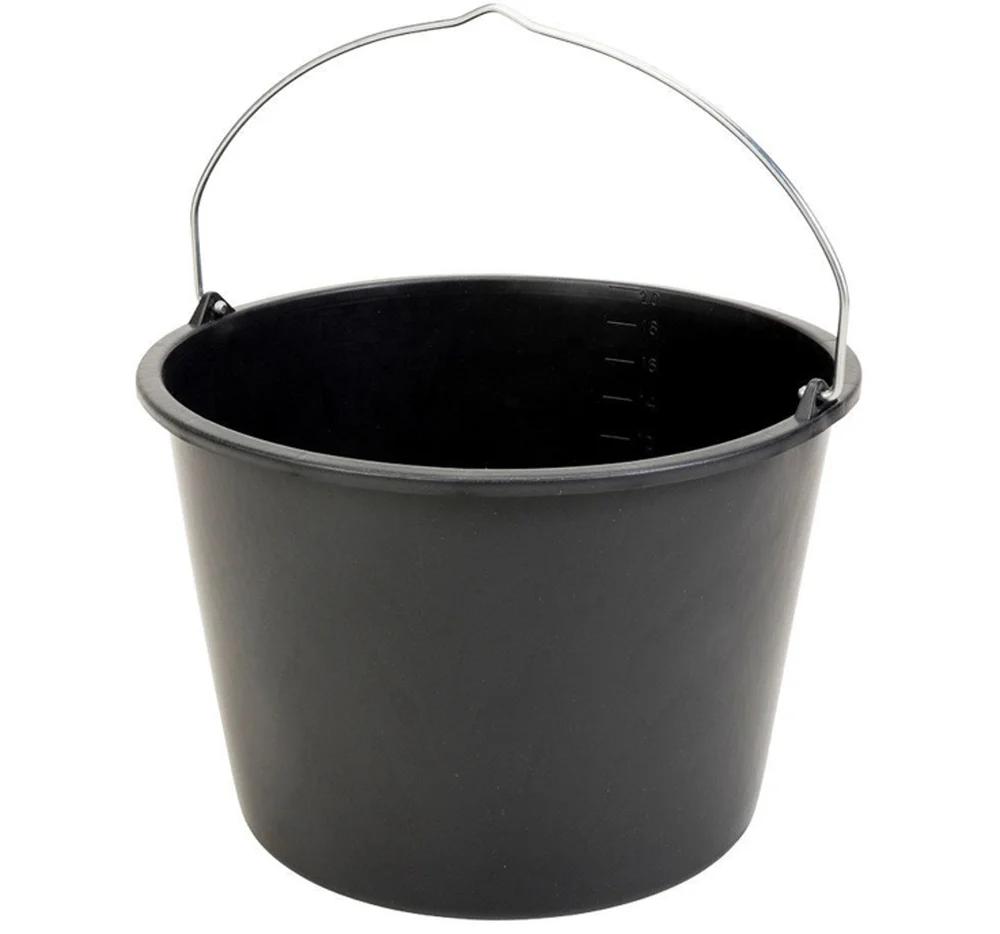 Murebøtte sort 20 liter v:5783583 Murebøtte sort 20 liter v:5783583