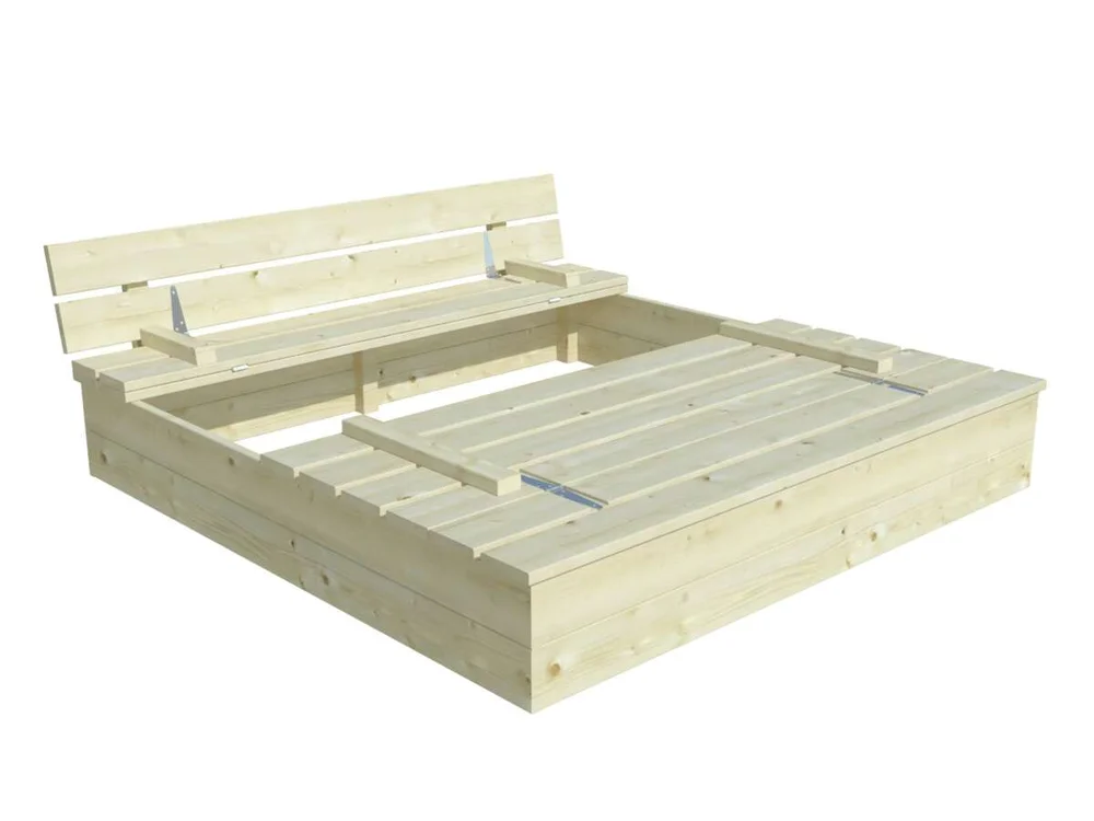 Palmako Sandy 12 sandkasse m/lokk v:1879479