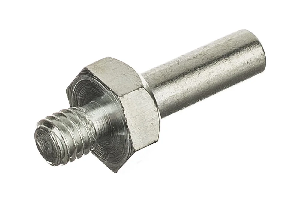 PELA Adapter M6-gjenge, 6 mm tapp v:3586705 PELA Adapter M6-gjenge, 6 mm tapp v:3586705