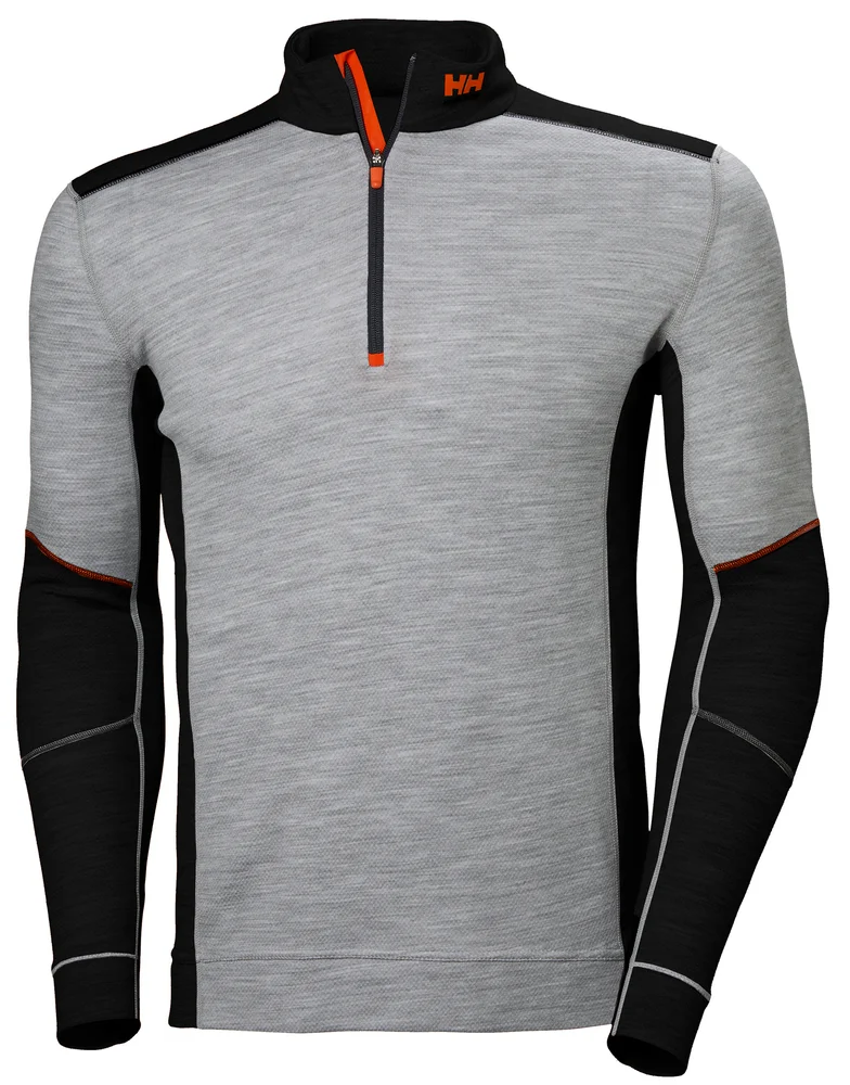 UNDERTRØYE 1/2ZIP 75107 939 GRÅ M v:5521381 UNDERTRØYE 1/2ZIP 75107 939 GRÅ M v:5521381