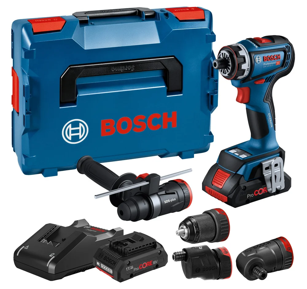 BOSCH DRILL GSR 18V-90FC 2X4AH 4XGFA v:8146453