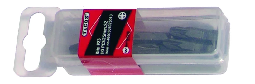Bits s2 ph2x25 10 stk pak tecos v:4096930 Bits s2 ph2x25 10 stk pak tecos v:4096930