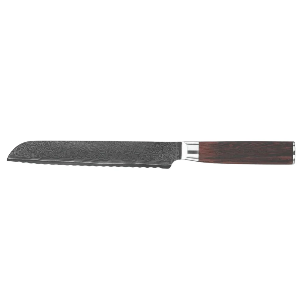 GLADKOKKEN DAMASKUS BRØDKNIV 20 CM v:3857573