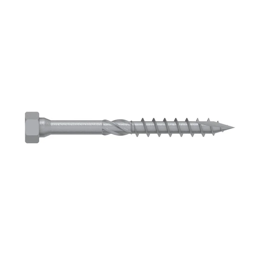 Simpson Strong-Tie treskrue 12×140 sekskant znni 25 stk v:4944216