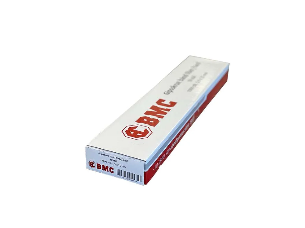BMC fiber/hard gips bånd 25 mm 1000-pk v:3072608