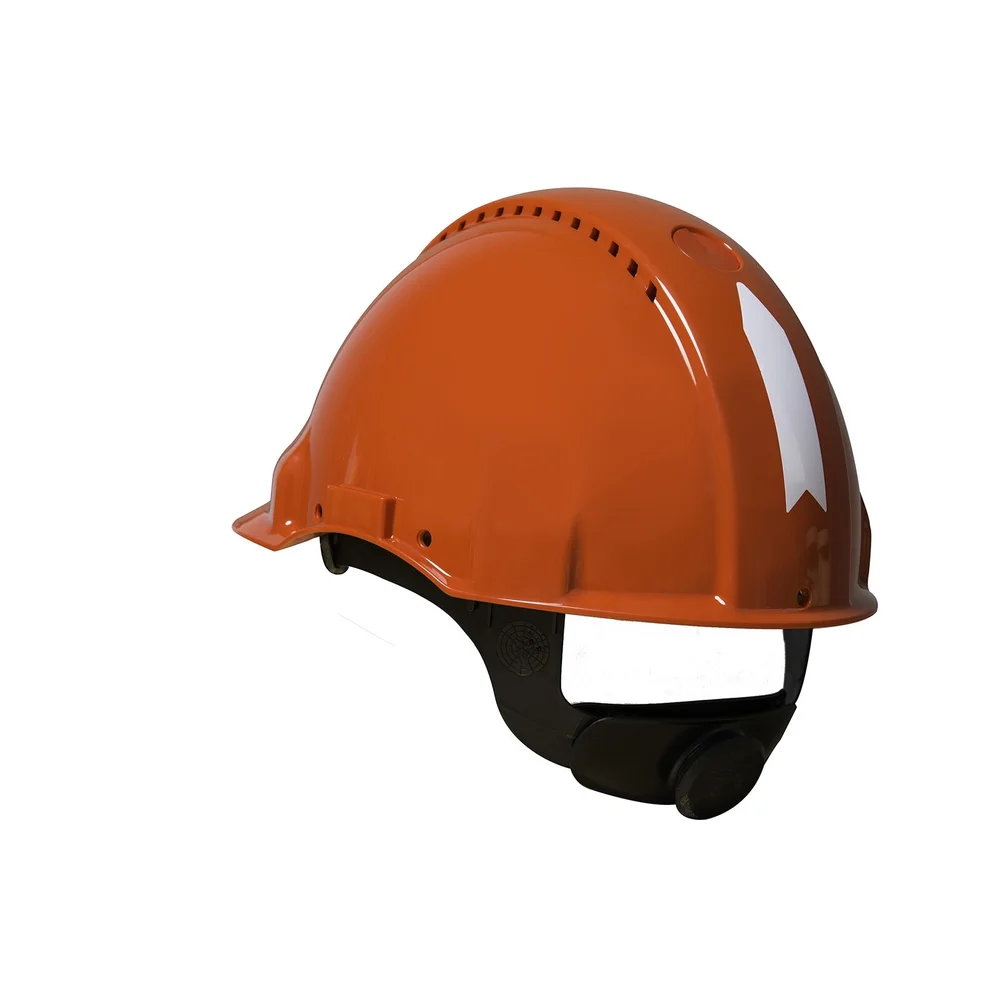 3M Skyddshjälm Uvicator, rattjustering, ventilerad, röd, G3000NUV20-RD v:5720661