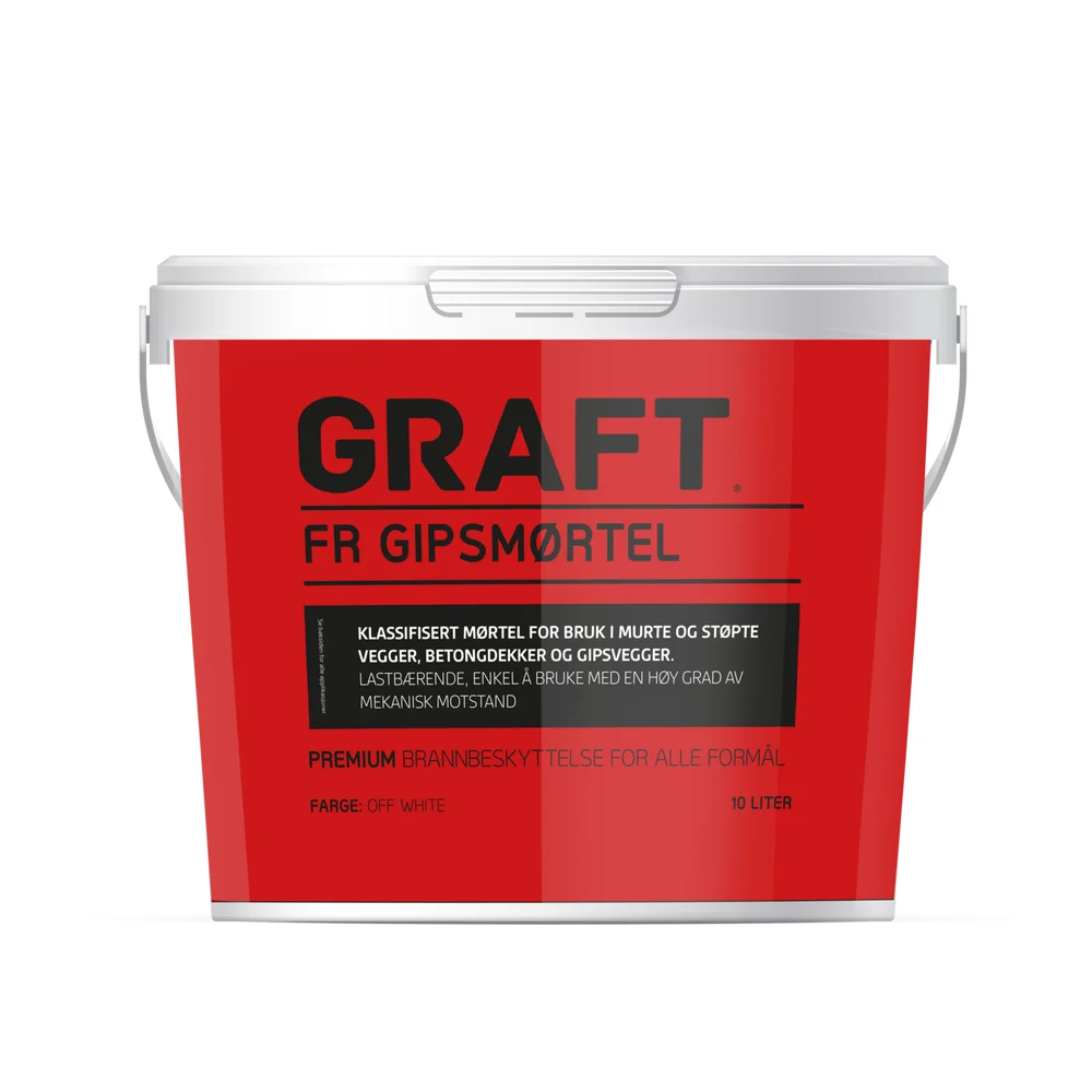 GIPSMØRTEL FR GRAFT 10L v:6724722 GIPSMØRTEL FR GRAFT 10L v:6724722