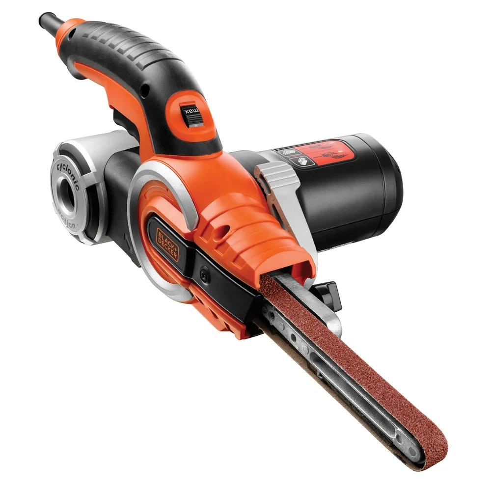 Black & Decker Båndslipemaskin 400 W, KA902EK v:4747585 Black & Decker Båndslipemaskin 400 W, KA902EK v:4747585