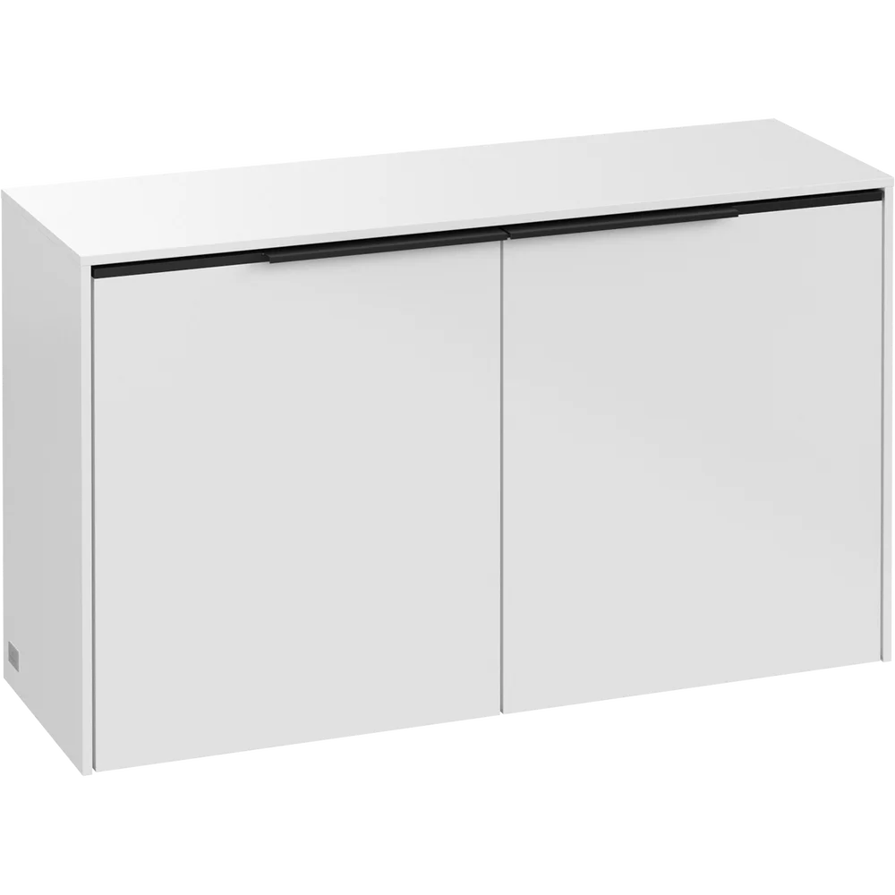 V&B SUBWAY 3.0 SIDESKAP 80X42 BRILLIANT WHITE HÅNDTAK I VOLCANO BLACK v:7877014 V&B SUBWAY 3.0 SIDESKAP 80X42 BRILLIANT WHITE HÅNDTAK I VOLCANO BLACK v:7877014