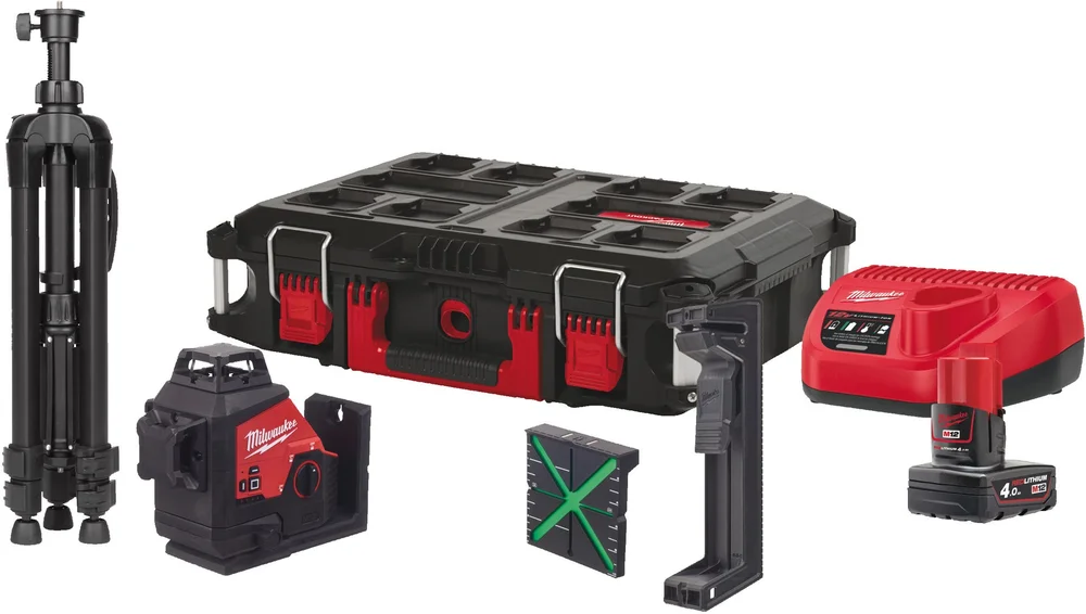 MILWAUKEE 3-PLANSLASER M12 3PLSKIT-401P v:2059539 MILWAUKEE 3-PLANSLASER M12 3PLSKIT-401P v:2059539