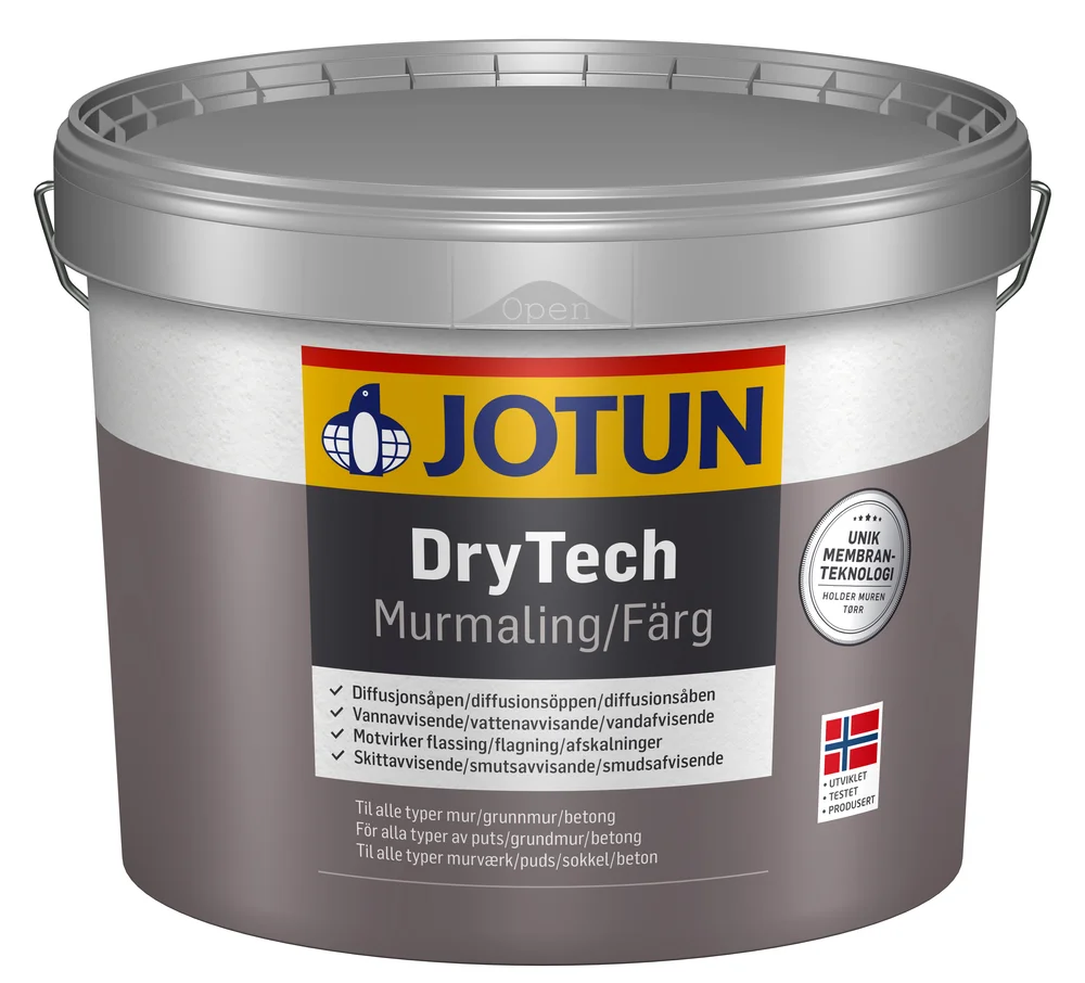 DryTech murmaling dyp grå 9 liter v:2500381