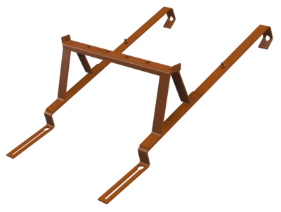 TRINN STEIN 30CM TEGLRØD v:8567395