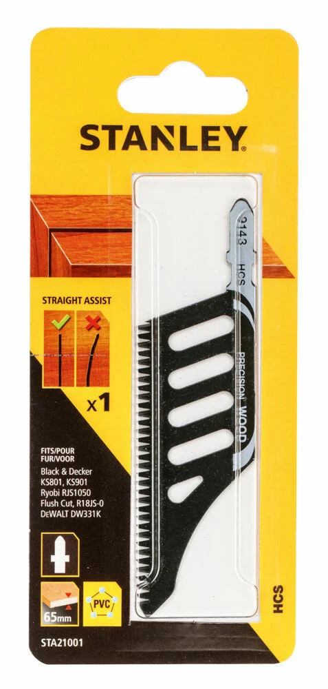 Stanley STA21001 HCS stikksagblad v:5923720 Stanley STA21001 HCS stikksagblad v:5923720