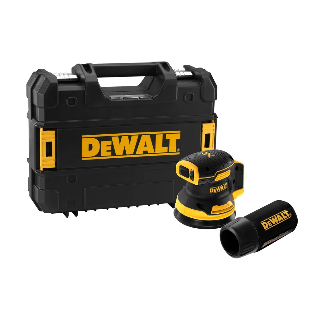 Dewalt Eksentersliper 18V, DCW210NT, uten batteri & lader v:7790761 Dewalt Eksentersliper 18V, DCW210NT, uten batteri & lader v:7790761