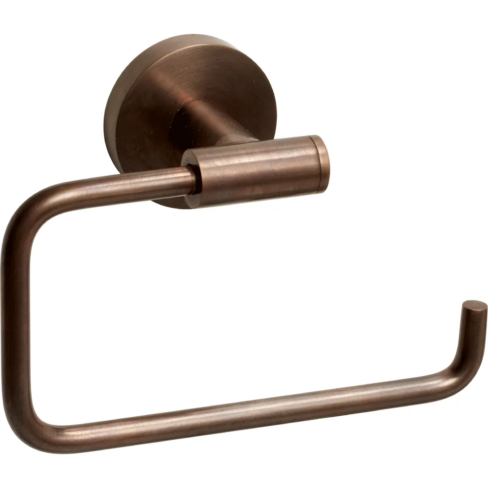 LAVABO LUNA TOALETTPAPIRHOLDER BRUNT MASSIV MESSING v:8923327