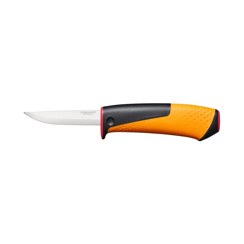 Fiskars Håndverkerkniv med innebygd slip v:4113777