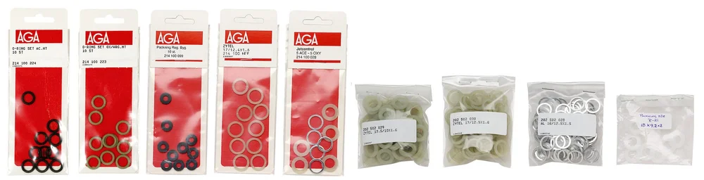 AGA FLASKEPAKN.OX-CO2 100 STK. v:3997307