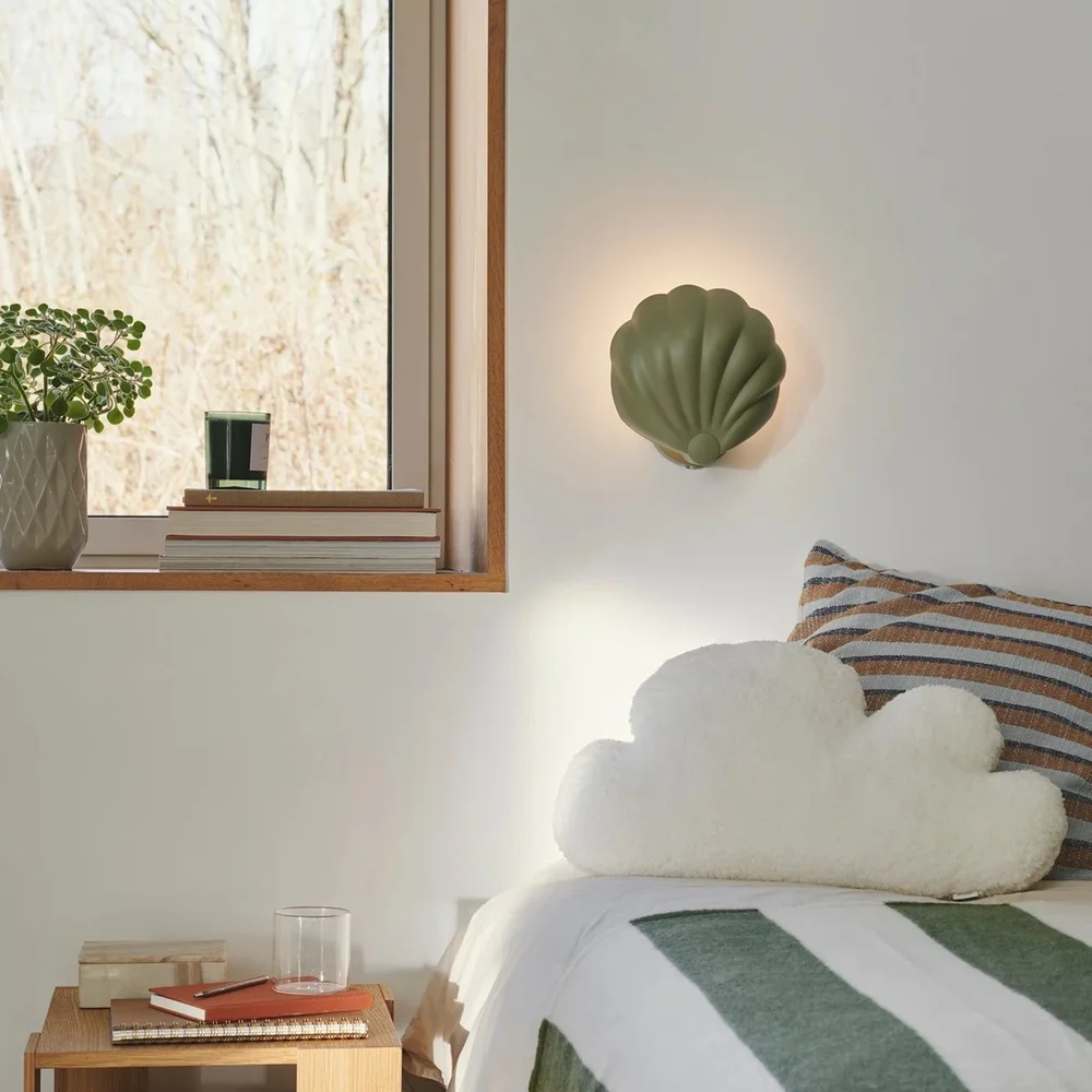NORDLUX KONCHI VEGGLAMPE E14 GRØNN v:6458535 NORDLUX KONCHI VEGGLAMPE E14 GRØNN v:6458535