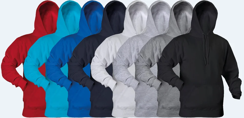 Hettegenser l 10 054 rød xl st.louis hood v:2000129
