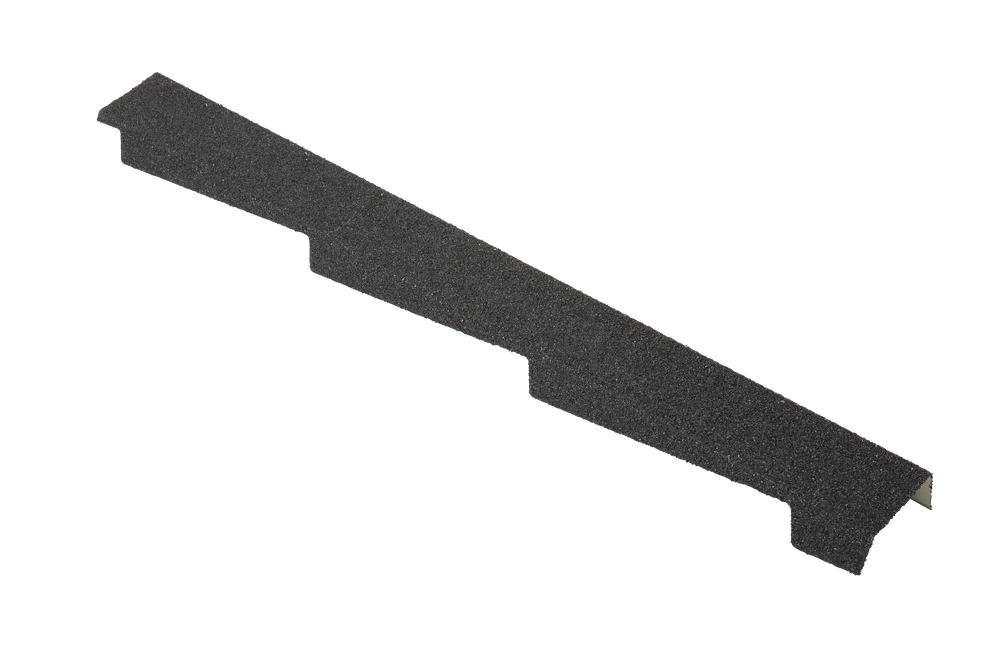 Vindski høyre Powertekk sort 1107 mm – profiltilpasset gavlbeslag v:4355711