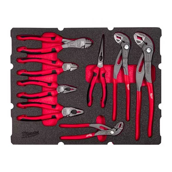 Milwaukee Tangsett, skuminnlegg for PACKOUT™, 8 deler v:3321218