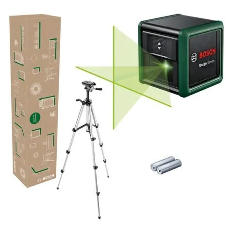 Quigo Green Set Bosch DIY Krysslaser 4054242