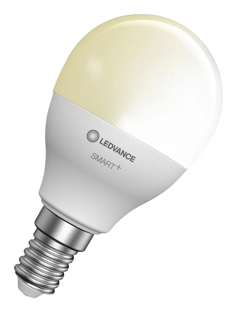 Ledvance LED-lampe, kule mini, smart BT, dimbar, E14, 4,9 W v:9510983 Ledvance LED-lampe, kule mini, smart BT, dimbar, E14, 4,9 W v:9510983