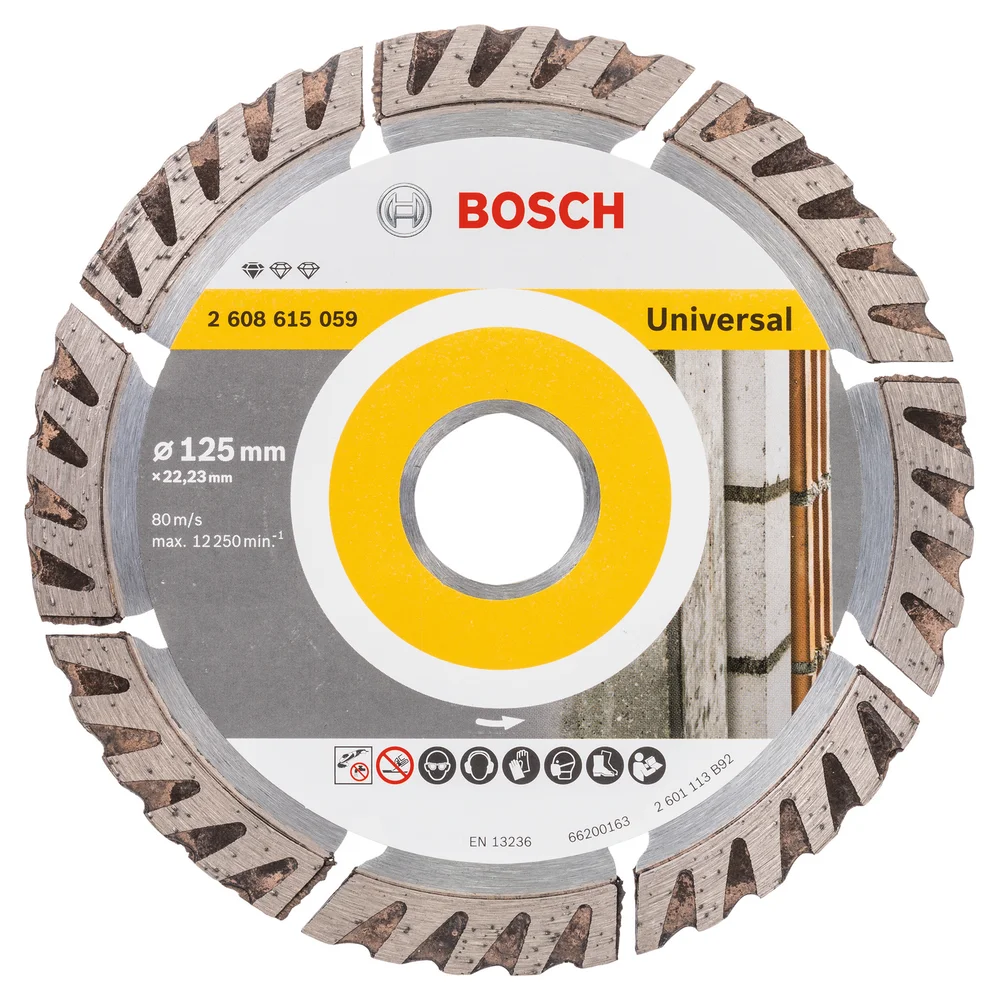 Diamantkappskive std universal 125×22,2 – Bosch v:4260726 Diamantkappskive std universal 125×22,2 – Bosch v:4260726