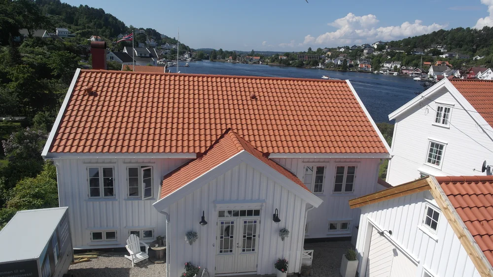 Taktegl melodie naturrød v:6426368