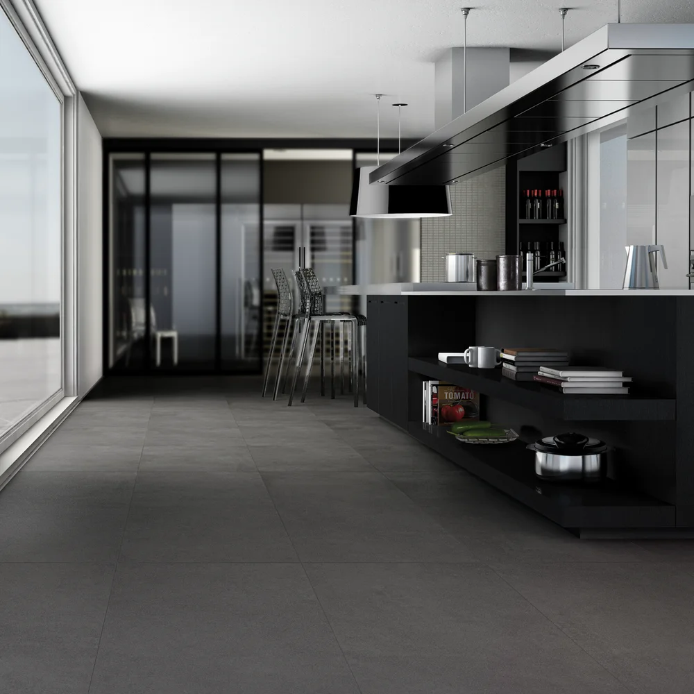 CEMENTO RASATO ANTRACITE 60X60 9MM v:1198758