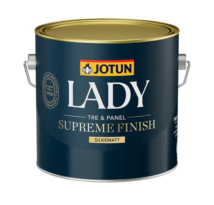 Jotun LADY Supreme Finish silkematt c-base 2,7 l – tre- og panelmaling v:1860084 Jotun LADY Supreme Finish silkematt c-base 2,7 l – tre- og panelmaling v:1860084