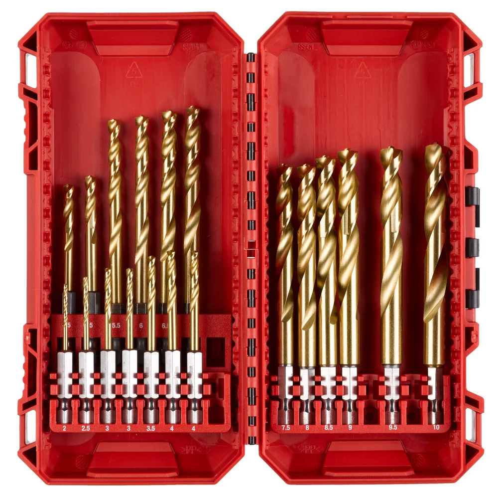 MILWAUKEE METALLBORSETT HSSG-TIN POF 19P v:5262326