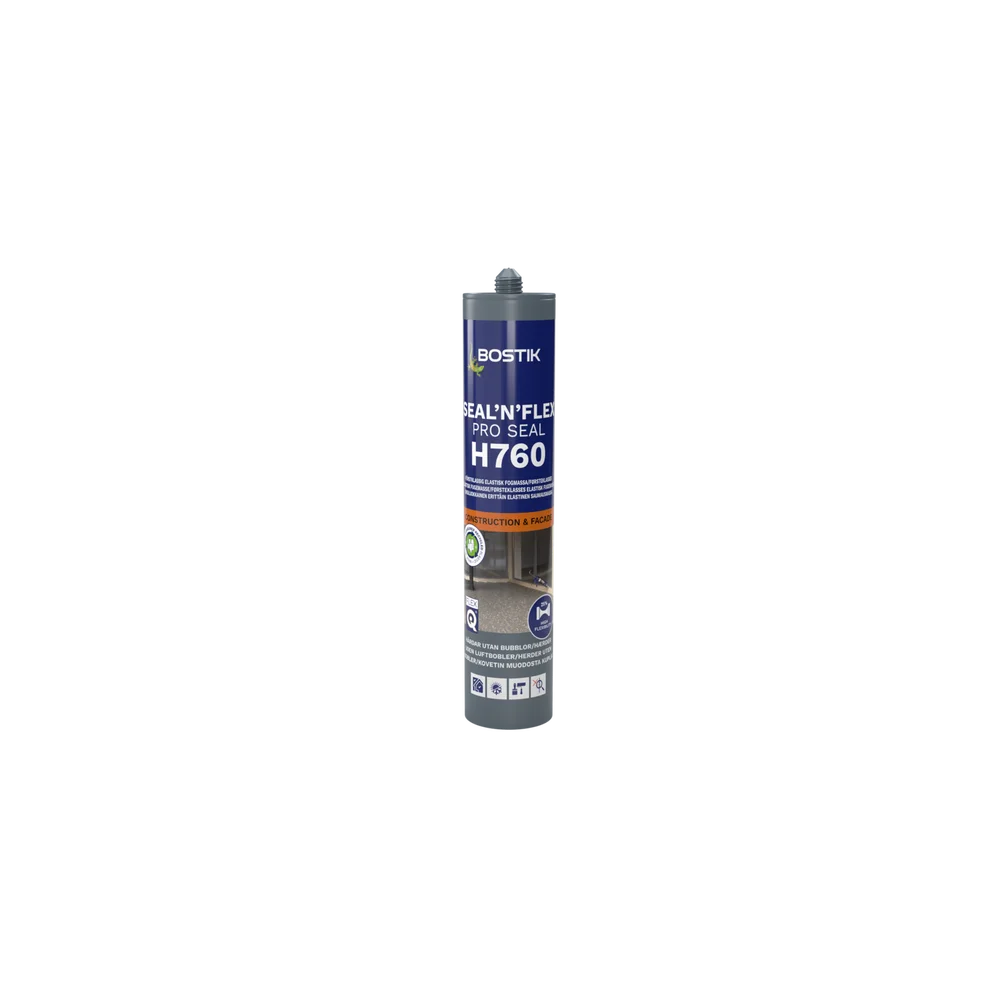 FUGEMASSE H760 MØRK GRÅ 290ML v:8025021