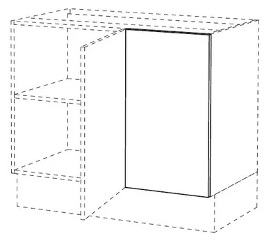 DEKKFRONT 396X704 MFC KL HVIT v:7861065